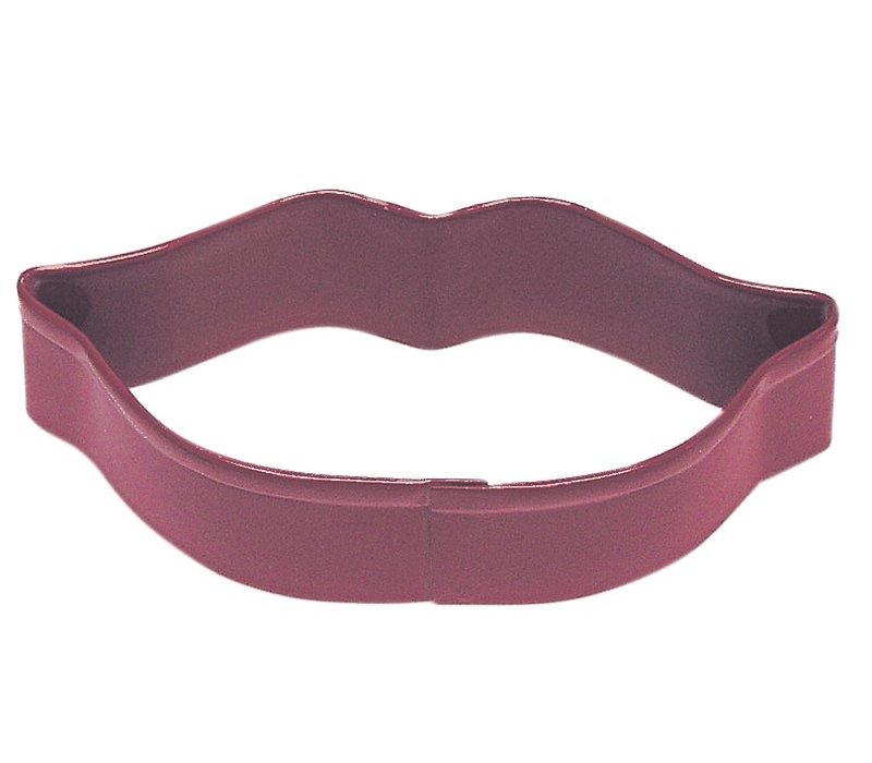(discontinued) R&M Lips Cookie Cutter 3.5" - Red