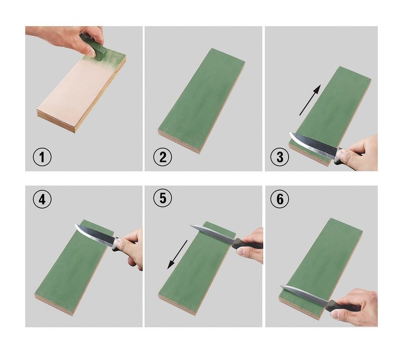 Sharpal Leather Honing Block Strop
