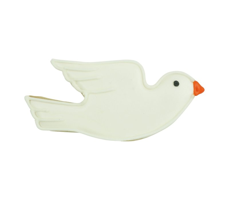 (discontinued) R&M Flying Dove Cookie Cutter 4.5"- White
