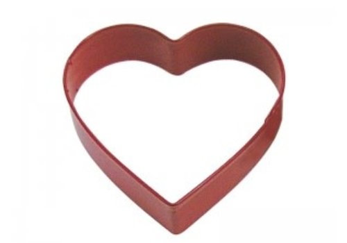 R & M International Corp R&M Heart Cookie Cutter 4"- Red