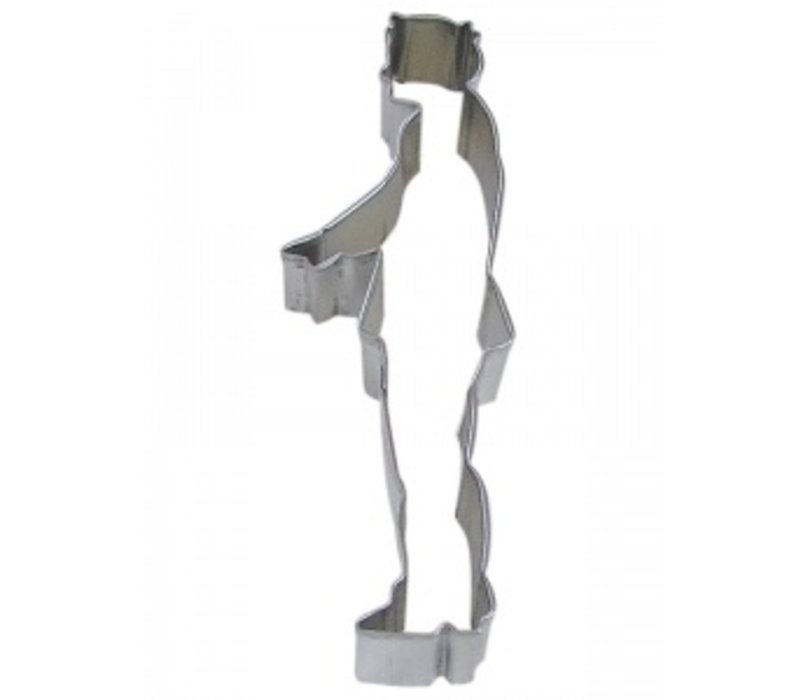 (Discontinued) R&M Groom Cookie Cutter 5.25" (Single)