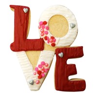 R&M LOVE Cookie Cutter 4.5"