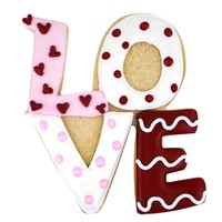 R&M LOVE Cookie Cutter 4.5"