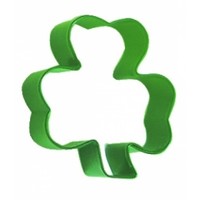 R&M Shamrock Cookie Cutter 2.75" - Bright Green