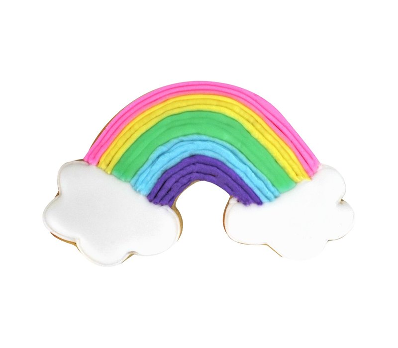 R&M Rainbow Cookie Cutter 4.75"