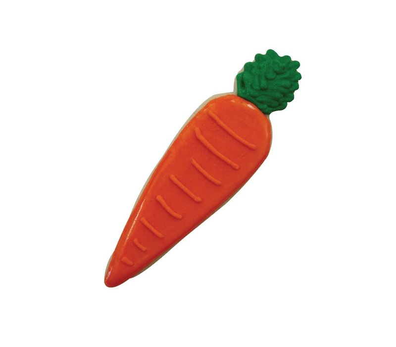 R&M Carrot Cookie Cutter 4"- Orange
