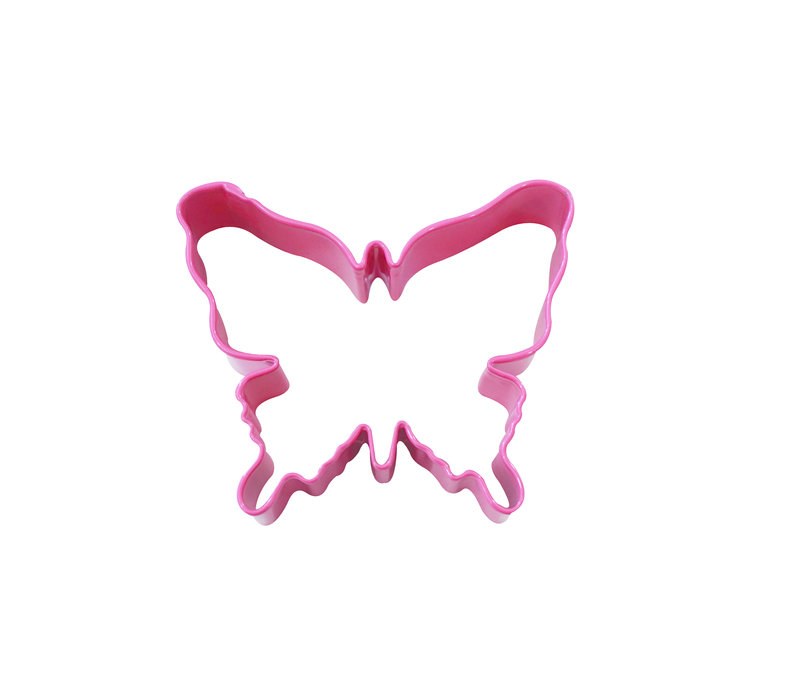 R&M Butterfly Cookie Cutter 3.5"- Pink