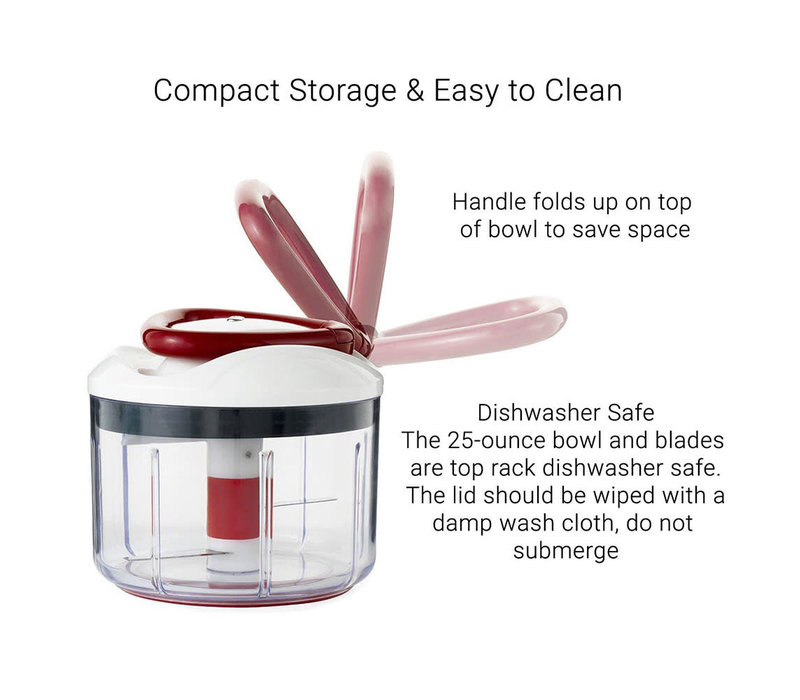 (Discontinued) Zyliss Easy Pull Food Processor