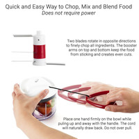 (Discontinued) Zyliss Easy Pull Food Processor