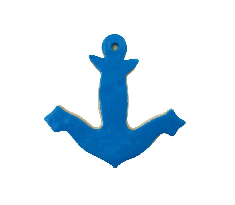 (discontinued) R&M Anchor Cookie Cutter 4.5" - Blue