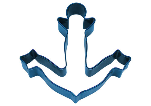 R&M (discontinued) R&M Anchor Cookie Cutter 4.5" - Blue