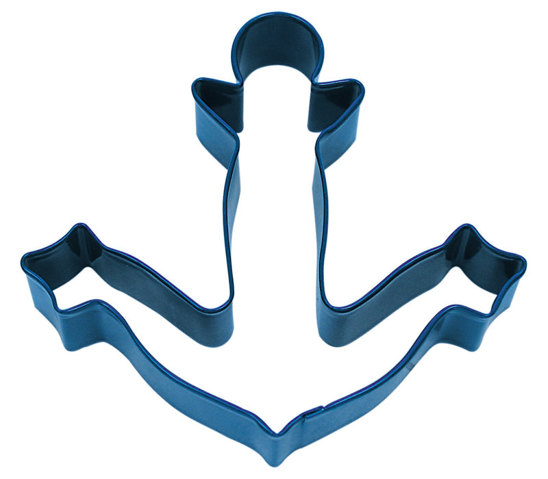 (discontinued) R&M Anchor Cookie Cutter 4.5" - Blue