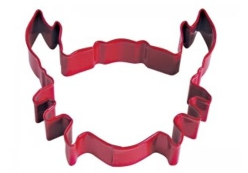 R&M R&M Crab Cookie Cutter 5" - Red