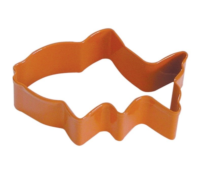 R&M Fish Cookie Cutter  3" - Orange