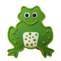 (discontinued) R&M Frog Cookie Cutter 3" - Green