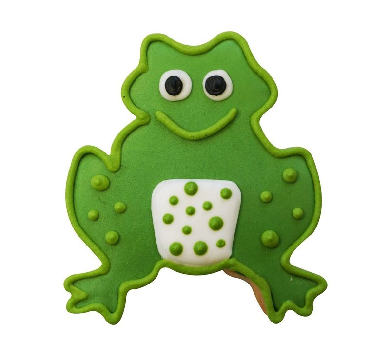 (discontinued) R&M Frog Cookie Cutter 3" - Green