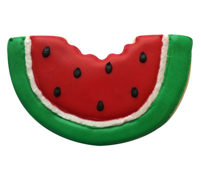 R&M Watermelon Cookie Cutter 4.25" - Fuschia