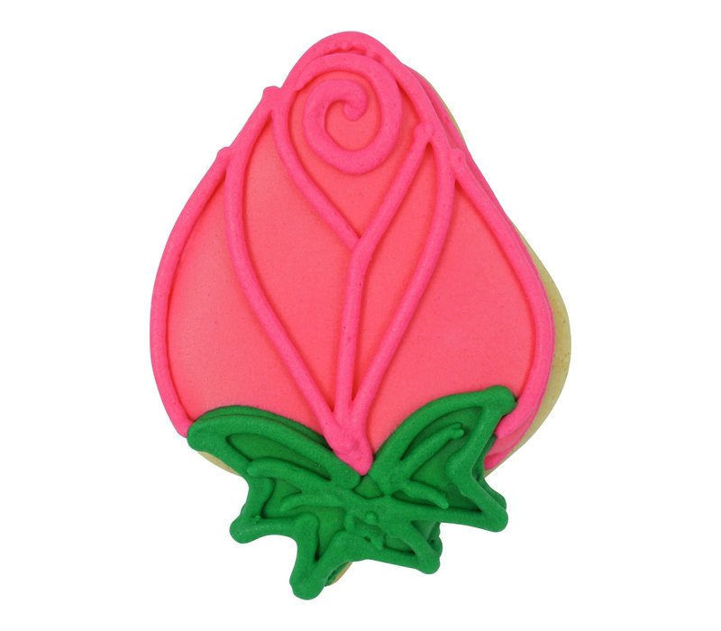 (discontinued) R&M Strawberry Cookie Cutter 3" - Red