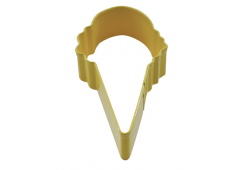 R&M R&M Ice Cream Cone Cookie Cutter 4" -Yellow