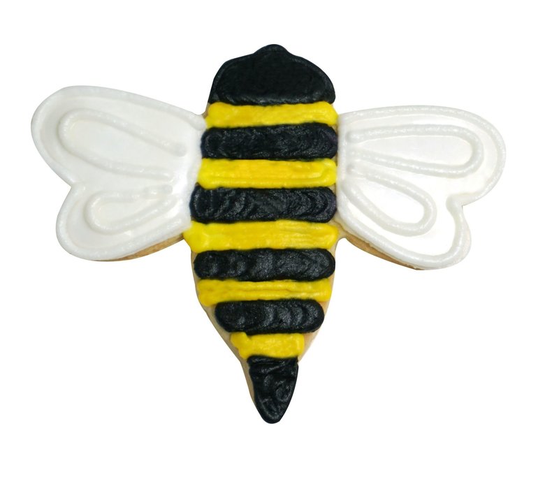 (discontinued) R&M Bumble Bee Cookie Cutter 3"- Yellow