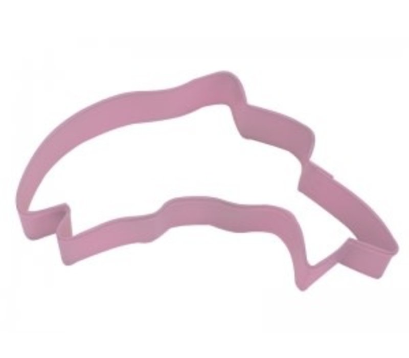 (discontinued) R&M Salmon Cookie Cutter  4.5" - Pink