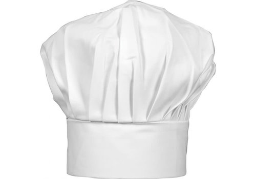 HIC Adult Chef's Hat- Heavyweight Cotton Twill