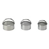 HIC Mrs. Anderson's Baking Graduated Round Biscuit/Cookie Cutters Set of 3 HIC Mrs. Anderson's Baking Graduated Round Biscuit/Cookie Cutters Set of 3