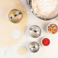 Mrs. Anderson's Baking Graduated Round Biscuit/Cookie Cutters Set of 3