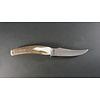 Silver Stag Silver Stag, Deer Skinner, Elk Stick Handle, D2 Steel