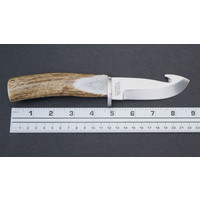 Silver Stag Big Gamer Elk Stick Handle, D2 Steel