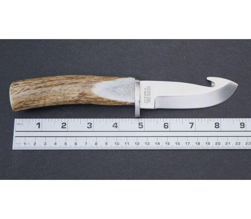 Silver Stag Big Gamer Elk Stick Handle, D2 Steel
