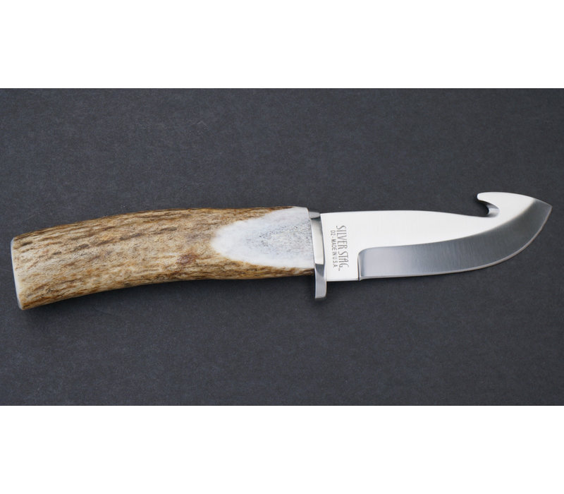 Silver Stag Big Gamer Elk Stick Handle, D2 Steel