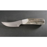 Silver Stag Cascade Hunter Elk Stick Handle, D2 Steel