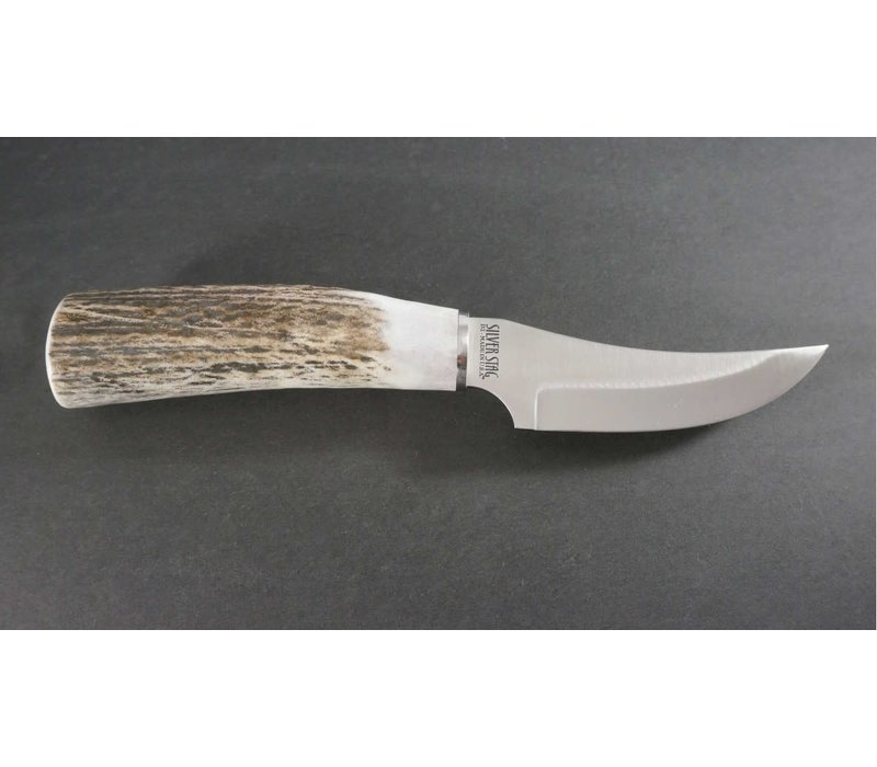 Silver Stag Cascade Hunter Elk Stick Handle, D2 Steel