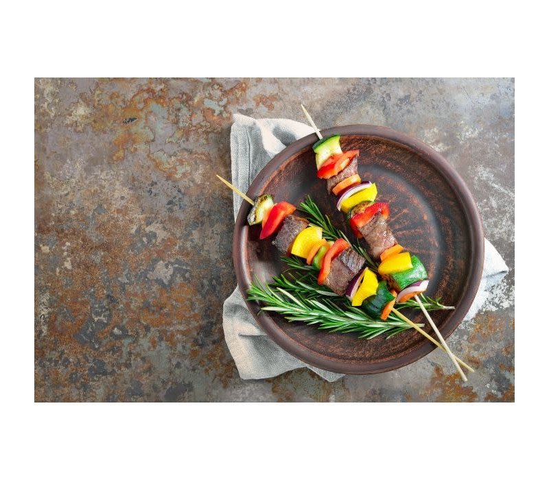 HIC, Kitchen Bamboo Skewers, 10in, Pack of 100