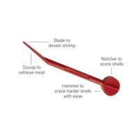HIC, Seafood/Crab Hammer All-In-One Tool