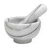 HIC HIC Kitchen Marble Mortar and Pestle- 4in