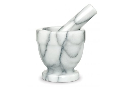 HIC HIC, Kitchen Mortar and Pestle Spice Herb Grinder- Marble