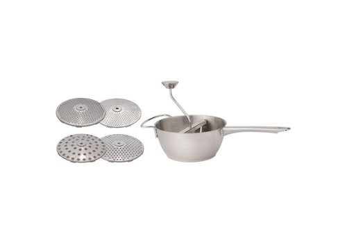 HIC HIC Kitchen Food Mill with 4 Blades, 2qt