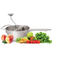 HIC Kitchen Food Mill with 4 Blades, 2qt