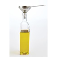HIC Kitchen Condiment Funnels with Handle- Set of 3