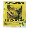 HIC HIC Cotton Mesh Lemon Wraps with Ribbon Ties