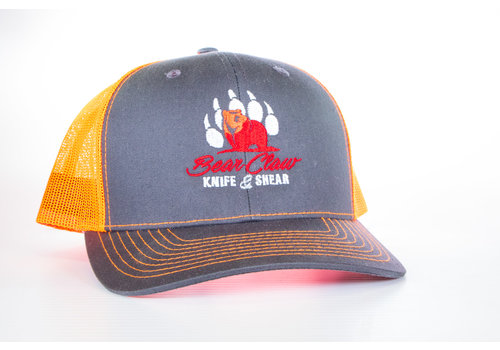 Century Graphics Century Graphics, Bear Claw Hat--Gray & Orange