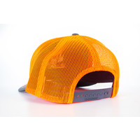 Century Graphics, Bear Claw Hat--Gray & Orange