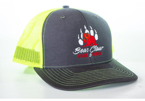 Century Graphics Bear Claw Cap--Hi-Vis Yellow