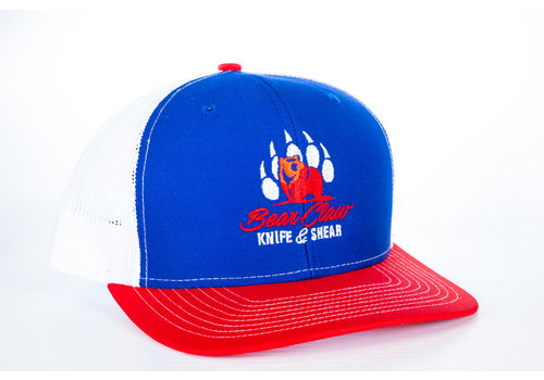 Century Graphics Bear Claw Cap--Red, White and Blue
