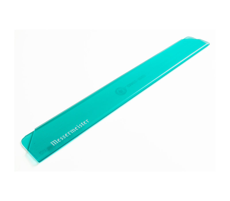 Messermeister Translucent Teal Slicer Edge-Guard- 9"