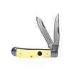 ABKT - American Buffalo Knife & Tool ABKT Roper Pecos Medium Trapper 1065 Carbon Steel Blade & Delrin Handle