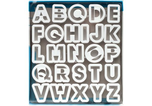 Ateco Ateco Alphabet Cutter Set