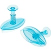 Ateco Ateco Veined Lily Petal Sugar Paste Cutters with Plunger- Graduated 2 Piece Set